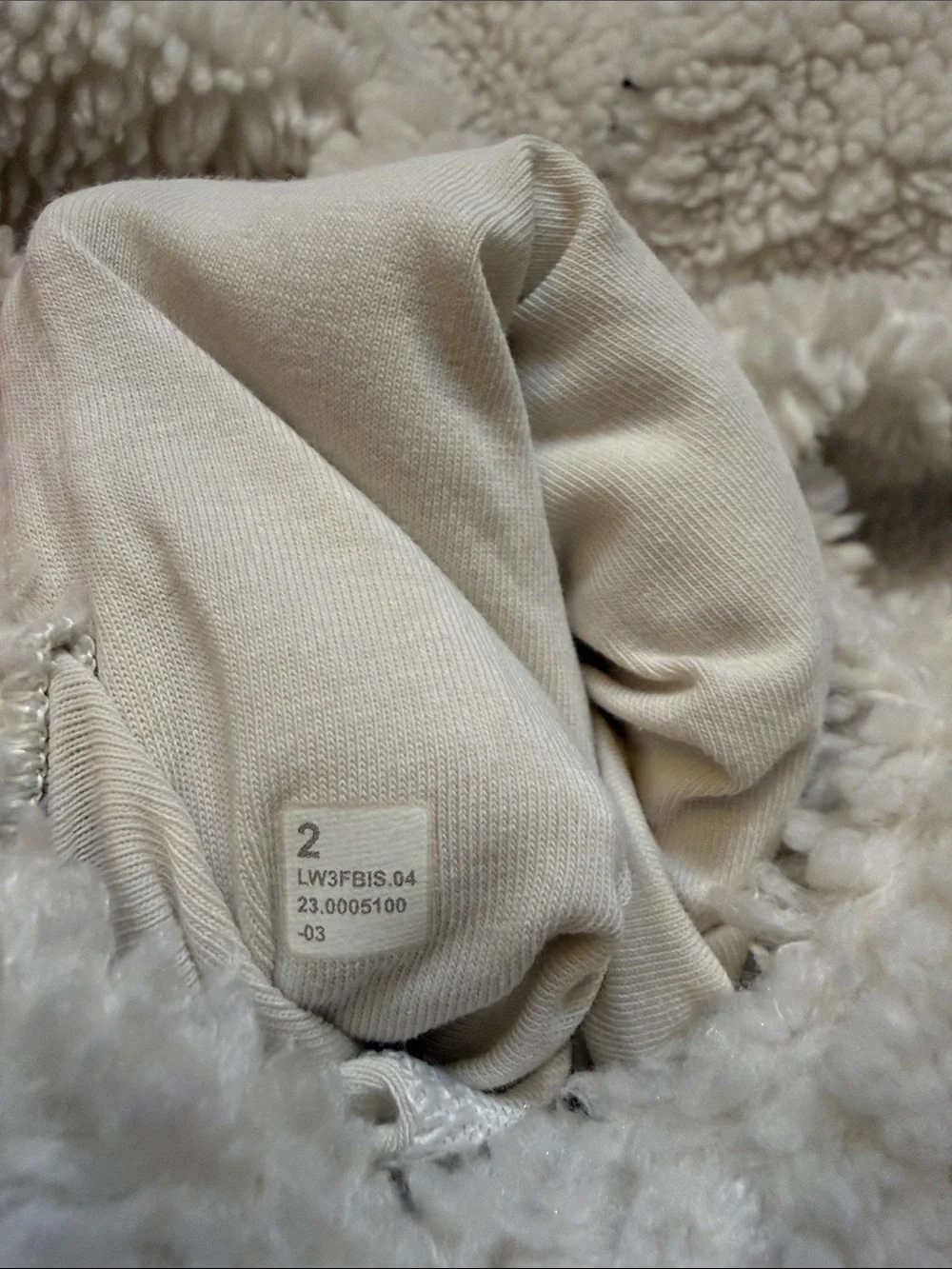 Lululemon Cinchable Fleece Zip-Up White Opal Size 2